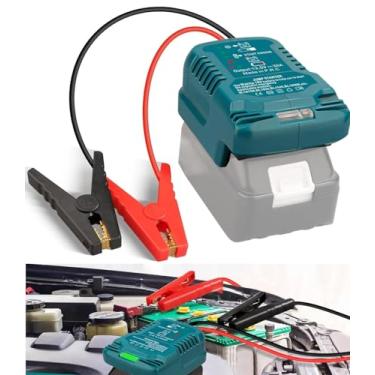 Imagem de MAKBOS Adaptador De Cabos Auxiliares Para Partida Carro Com Bateria Makita 18 V, Portátil 12 Cabo Auxiliar Automotivo, Motores A Gasolina Até 3,5 L Ou Diesel 6,5 (Bateria Não Incluída)