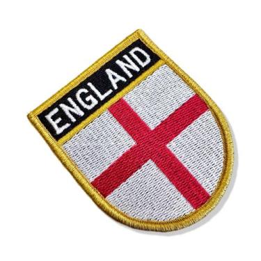 Imagem de BP0176E-001 Bandeira Inglaterra Patch Bordado 6,8x8,0cm - BR44