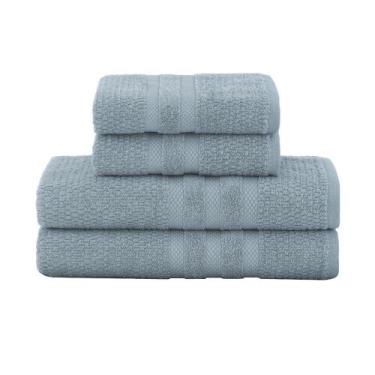 Imagem de Jogo de Toalhas 4 peças Buddemeyer Vanilla Extra Soft  Toque Macio Alt