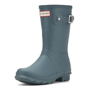 Imagem de Hunter Botas de chuva curtas femininas originais, Verde escuro, 36