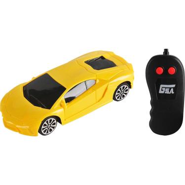 Imagem de Carrinho C/R Garagem S.A. Pop Racer - Lamborguini Amarela