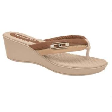 Imagem de Chinelo Anabela Salto Médio Piccadilly-Feminino