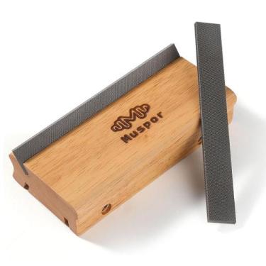 Imagem de Ferramenta Lima Chanfradora 3 Em 1 Muspor Para Trastes Luthier