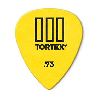 Imagem de JIM DUNLOP 462P.73 Tortex® TIII, amarelo, 0,73 mm, pacote com 12/jogador