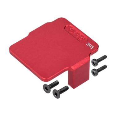 Imagem de JWQFBC Suporte de Montagem de Servo RC, Suporte de Montagem de Servo, Peça de Reposição Fixa para Caixa de Direção RC, Vermelho