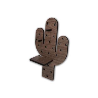 Imagem de Painel Pegboard De Pinus Em Mdf Cacto