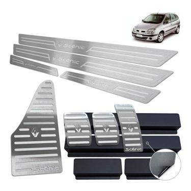 Imagem de Soleira Pedaleira Descanso Scenic 2001 A 11 Manual Prata BR