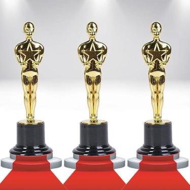 Imagem de Hollywood Award Troféu de Ouro 3PK Festa VIP Inspirada no Oscar