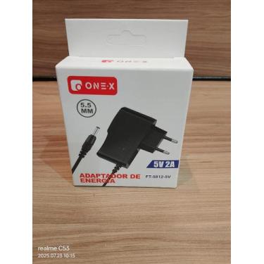 Imagem de Fonte de Energia 5V 2A 5MM Bivolt 110V-220V ONEX FT-5812-5V