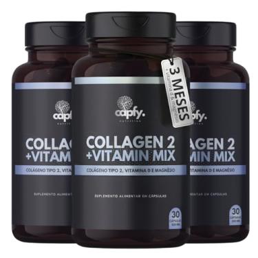 Imagem de Kit 3x Colágeno Tipo 2 + Vitamina D3 + VItamina K2