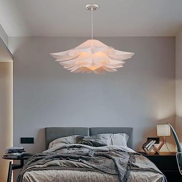 Imagem de Luminária pendente moderna, lustre de bar de jantar, E27 LED, luzes de ilha reguláveis, acrílico branco, decoração de café, luminária suspensa, decoração moderna