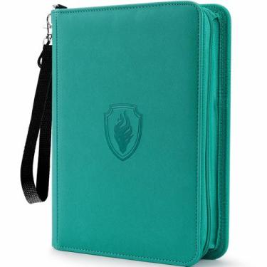 Imagem de Encadernador de cartões Fabmaker Premium com zíper e 4 bolsos para 320