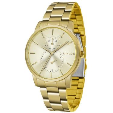 Imagem de Relógio Lince Feminino Urban Dourado Lmgj086Lc1Kx
