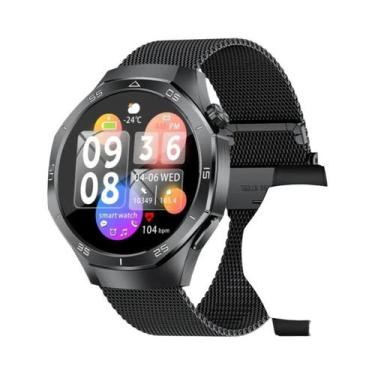 Imagem de Relógio Inteligente Masculino À Prova D'Água LIGE Com Tela HD De 1.53"