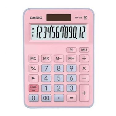 Imagem de Calculadora De Mesa 12 Dígitos Mx-12B-Pklb Rosa - Casio