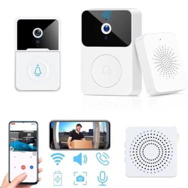 Imagem de Ultra Campainha Inteligente HD Video Porteiro Wifi Via App - SWEET HOM
