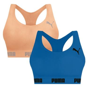 Imagem de Kit 2 Tops Puma Nadador Sem Costura Feminino