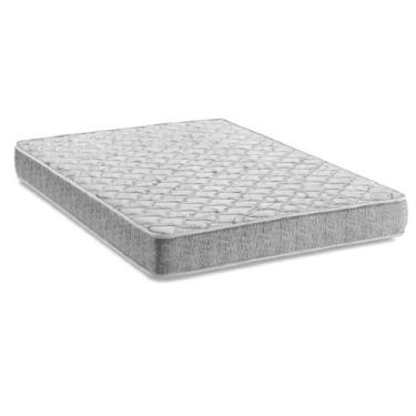 Imagem de Colchão Casal Espuma D33 Inducol Soft 138x188x17cm Cbp Cinza - CBP COL