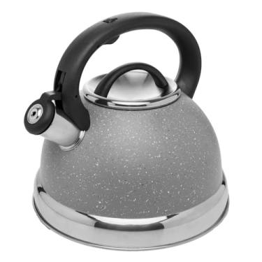 Imagem de WOLFF - Chaleira de Indução com Apito 3L Granilite Cinza Alumínio