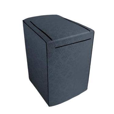 Imagem de Capa para Máquina de Lavar Impermeável Com Zíper (P,Cinza)