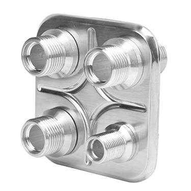 Imagem de Zhjvihx Porta de Linha AC, Anteparo de Aquecedor Prático e Resistente Ao Desgaste, Conveniente para Uso Profissional para Uso Geral para Carro, Automotivo para Caminhões (Prata)