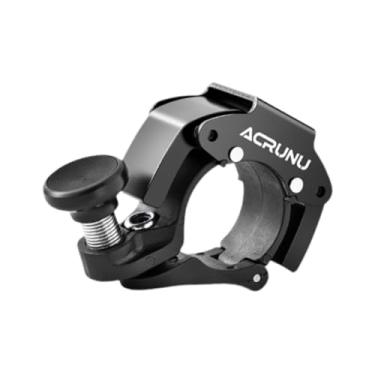 Imagem de YIJU Campainha de bicicleta, som nítido e alto, mini campainha compacta para mountain bikes, Preto