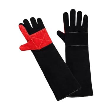 Imagem de MFMEXUL Luvas Impermeáveis ​​para Manuseio de Animais, Resistentes a Mordidas, para Banho de Cães, Jardinagem, Cobras E Lagartos, 45cm