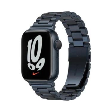 Imagem de Pulseira De Aço Inoxidável De 46mm 49mm Para Apple Watch Ultra, Bracel