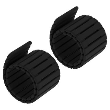 Imagem de CKinmeies Pesos de pulso e tornozelo, 450 g cada, fecho magnético, neoprene respirável, estilo fitness moderno, pacote com 2 para ioga, natação, pilates, treinamento de força (preto puro)