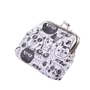 Imagem de Porta-moedas fofas mini carteiras bolsas de dinheiro bolsa de mão bolsa de troca de ferrolho bolsas de bolso pequenas bolsas para chaves, Estilo C, Bolsa para moedas