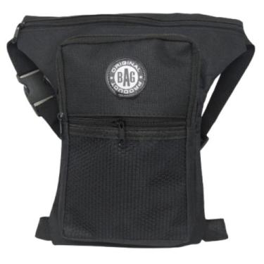 Imagem de Pochete Perna Para Motociclista Motoqueiro Policial trabalho Academia 