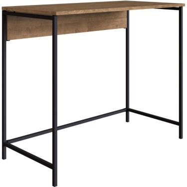 Imagem de Escrivaninha Dobrável Industrial Steel Quadra Artesano 90 Cm (largura) Mdp Vermont Aço Preto Fosco