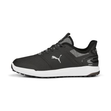 Imagem de PUMA Tênis de golfe masculino Ignite Elevate Wide, Preto/prata, 42