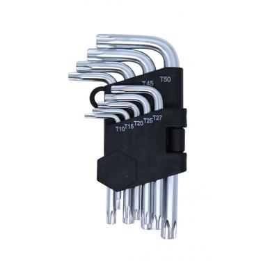 Imagem de Chave Torx com Furo 9 Peças Western