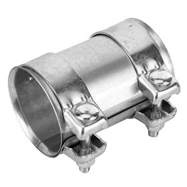 Imagem de Ailgely Luva de Tubo de Escape para Serviço Pesado, Peças de Reparo de Tubo Universal de 3 pol. 76 Mm Junta de Aço Galvanizado, Design Ajustável Integrado, Resistência à Ferrugem,