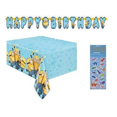 Imagem de Pacote de decoração de aniversário de Meu Malvado Favorito - Unique
