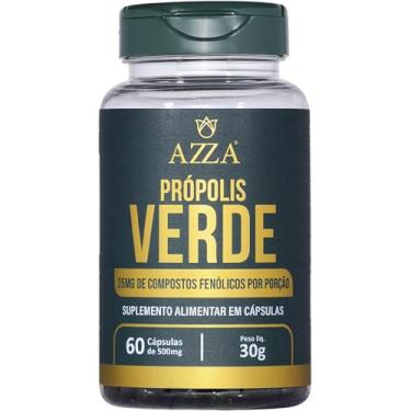 Imagem de Azza, Própolis verde, 35Mg de compostos Fenólicos, Suplemento alimentar, 60 cápsulas rígidas • 30 doses, Verde