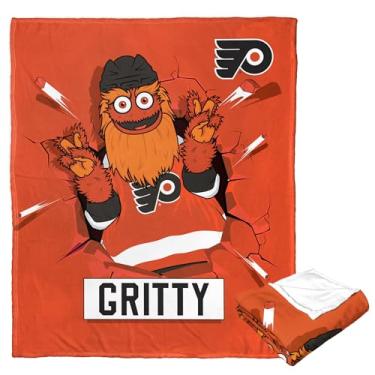 Imagem de Northwest Cobertor NHL Philadelphia Flyers Silk Touch, 127 cm x 152 cm, Mascote do Amor