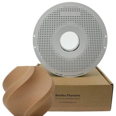 Imagem de Filamento Impressora 3d PA6-GF Bambu Lab 1kg 1,75mm Carretel Cor Brown Marrom 72800