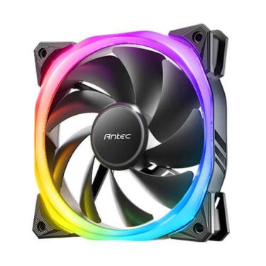 Imagem de Kit Com 3 Cooler P- Gabinete Antec Fusion 120 Argb 3+c 120mm Argb Pwm Led Rgb - 0-761345-57010-7