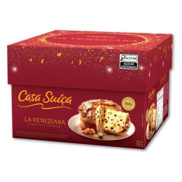 Imagem de Panettone Premium Casa Suíça La Veneziana 750g - 2137, Casa Suíça