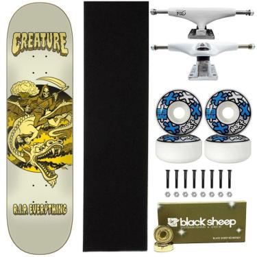 Imagem de Skate Creature Profissional Montado Ryp 8.0 Roda Next 53mm-Masculino