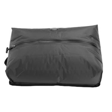 Imagem de YOUTHINK Saco de Vácuo de Viagem, 16l Preto Reutilizável à Prova de Respingos 70d Tpu Cubo de Compressão a Vácuo Portátil Saco de Poupança de Espaço para Mochila de Mala (GREY)