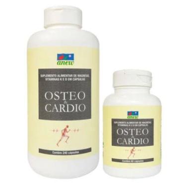 Imagem de Osteo & Cardio 240 cápsulas Anew suplemento natural