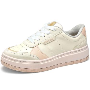 Imagem de Tenis Infantil Menina Conforto Casual Pink Cats