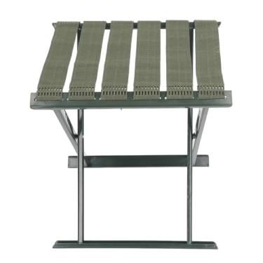 Imagem de Tamborete dobrável ao ar livre portátil resistente carga rolamento 60kg cadeira de descanso acampamento para caminhadas pesca 1602 2 (UMA)