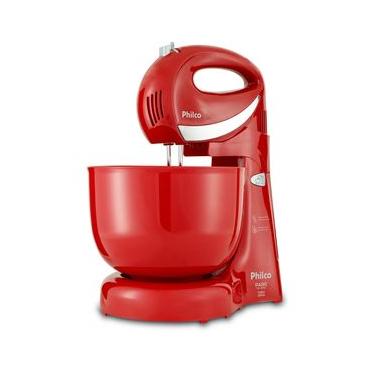 Imagem de Batedeira Philco Paris Duo Mixer Turbo 350W Vermelha