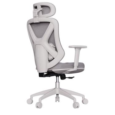 Imagem de Cadeira Ergonômica Premium Rasala com Apoio Lombar, Encosto Ajustável e Reclino – Design Executivo