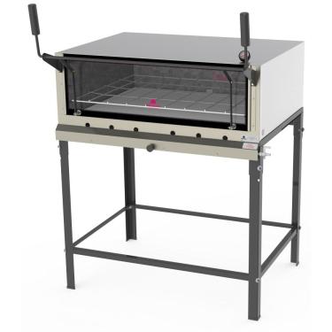 Imagem de Forno Refratário a Gás Progás 182 Litros Inox Abertura Guilhotina PRP-1000 G2 S/KG