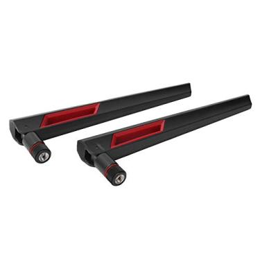 Imagem de SUNGOOYUE Kit de Cabo de Extensão de Antena Dupla AC88, Cabos de Alto Ganho SMA de 30 Cm Com Defletor de Metal, Recepção Omnidirecional para Placas Sem Fio NGFF M.2